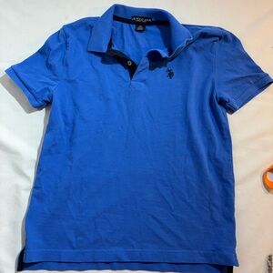 Boys Blue Short-Sleeve Polo Shirt Sz XL 14/16